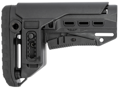 NcSTAR Compact PCP52 Mil-Spec Stock - Black Synthetic w/ Adjustable Cheekpiece