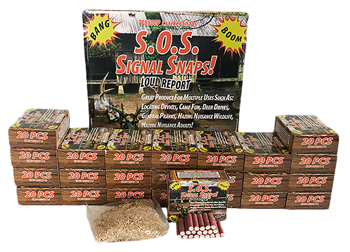 Tannerite S.O.S. Signal Snaps Impact Enhancement Explosion 480 Snaps