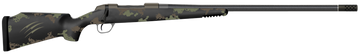 Fierce Firearms Carbon Rage Full Size 300 PRC 24" 3+1 Bolt-Action Rifle - Tungsten Gray Cerakote / Forest Green C3 Stock