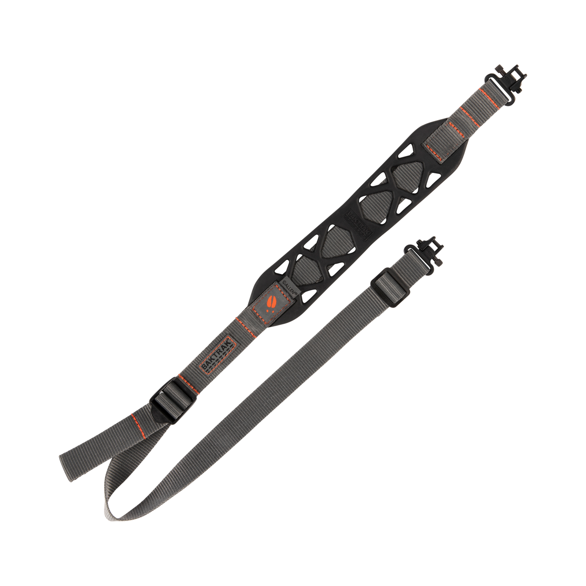 Allen 8502 Cirrus Ultralight Black Silicone Rubber w/ BakTrak Adjustable Rifle Sling 28"-36"