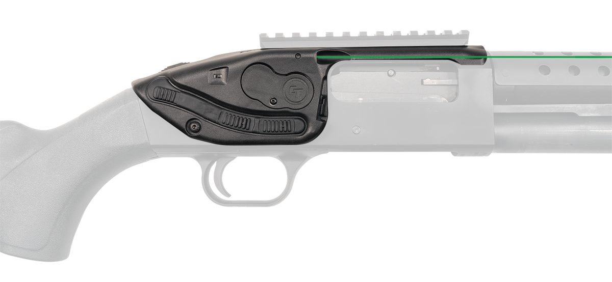 Crimson Trace LS-250G LaserSaddle Green Laser Sight for Mossberg 500/590/590 Shockwave