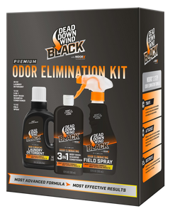Dead Down Wind Black Premium 3-Piece Odor Eliminator Kit