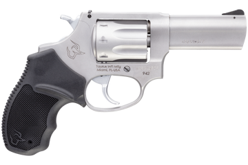 Taurus 942 22 LR 3" 8-Rd DA/SA Stainless Steel Revolver - Black Polymer Grip