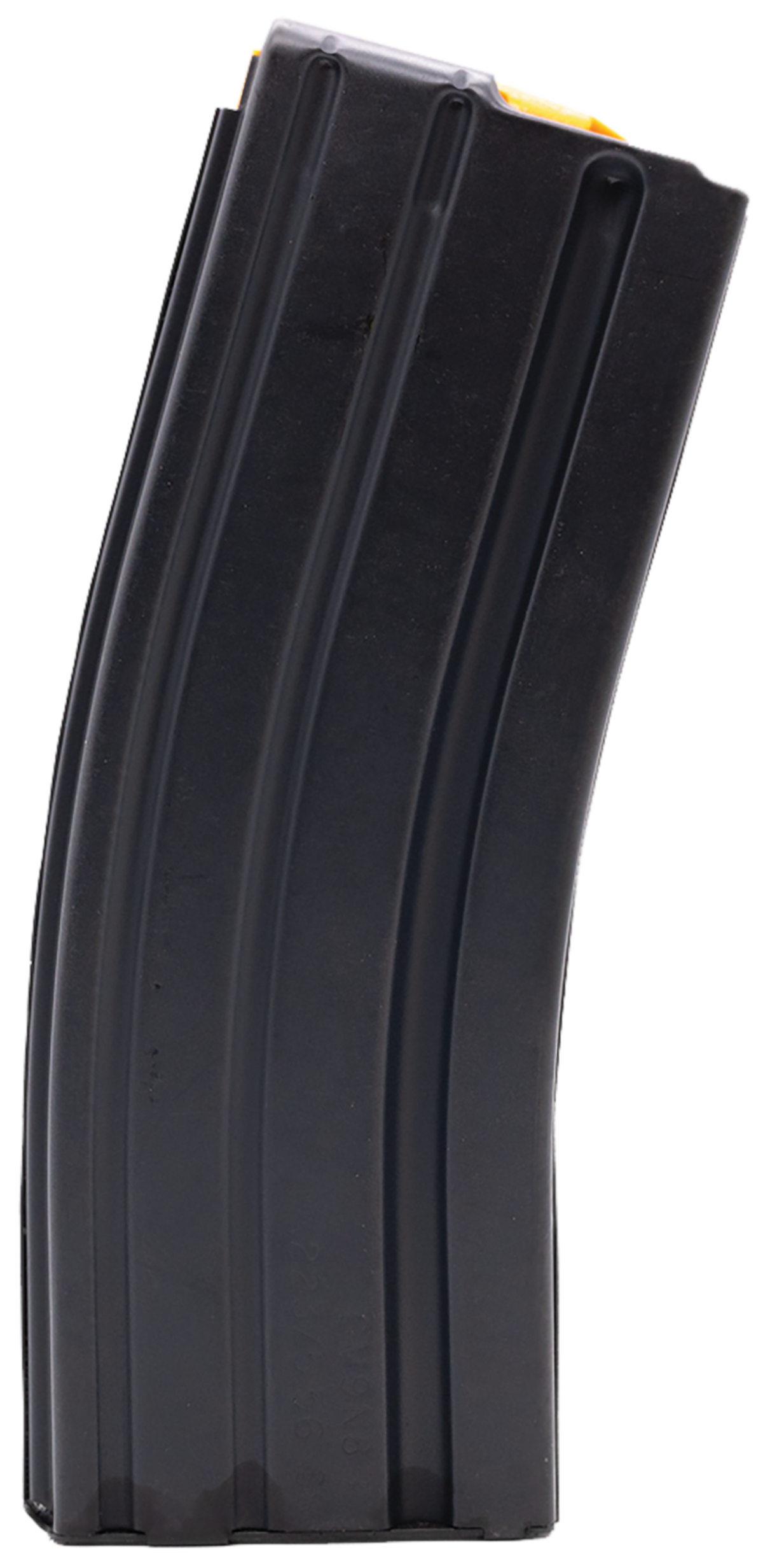DuraMag SS AR-15 5.56 NATO/223 Rem/300 BLK 30rd Black Stainless Steel Detachable Magazine w/ Orange Follower