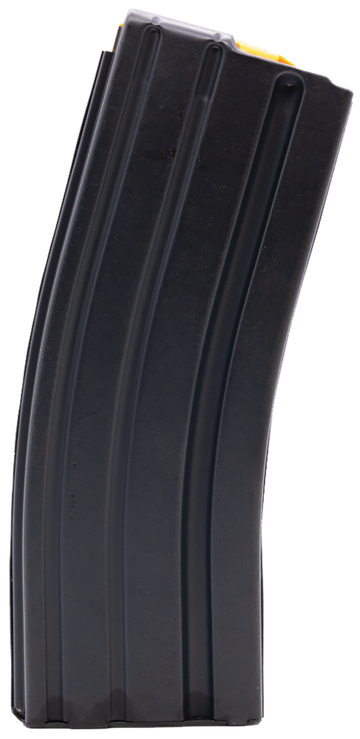 DuraMag SS AR-15 5.56 NATO/223 Rem/300 BLK 30rd Black Stainless Steel Detachable Magazine w/ Orange Follower