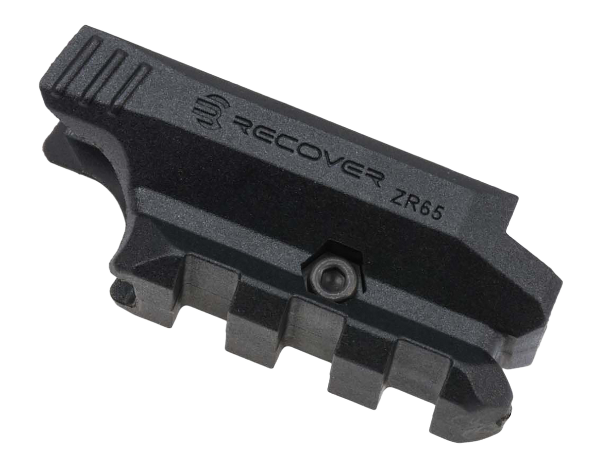 Recover Innovations ZR6501 Picatinny Over Rail Adapter for Sig Sauer P365/P365XL - Black Polymer
