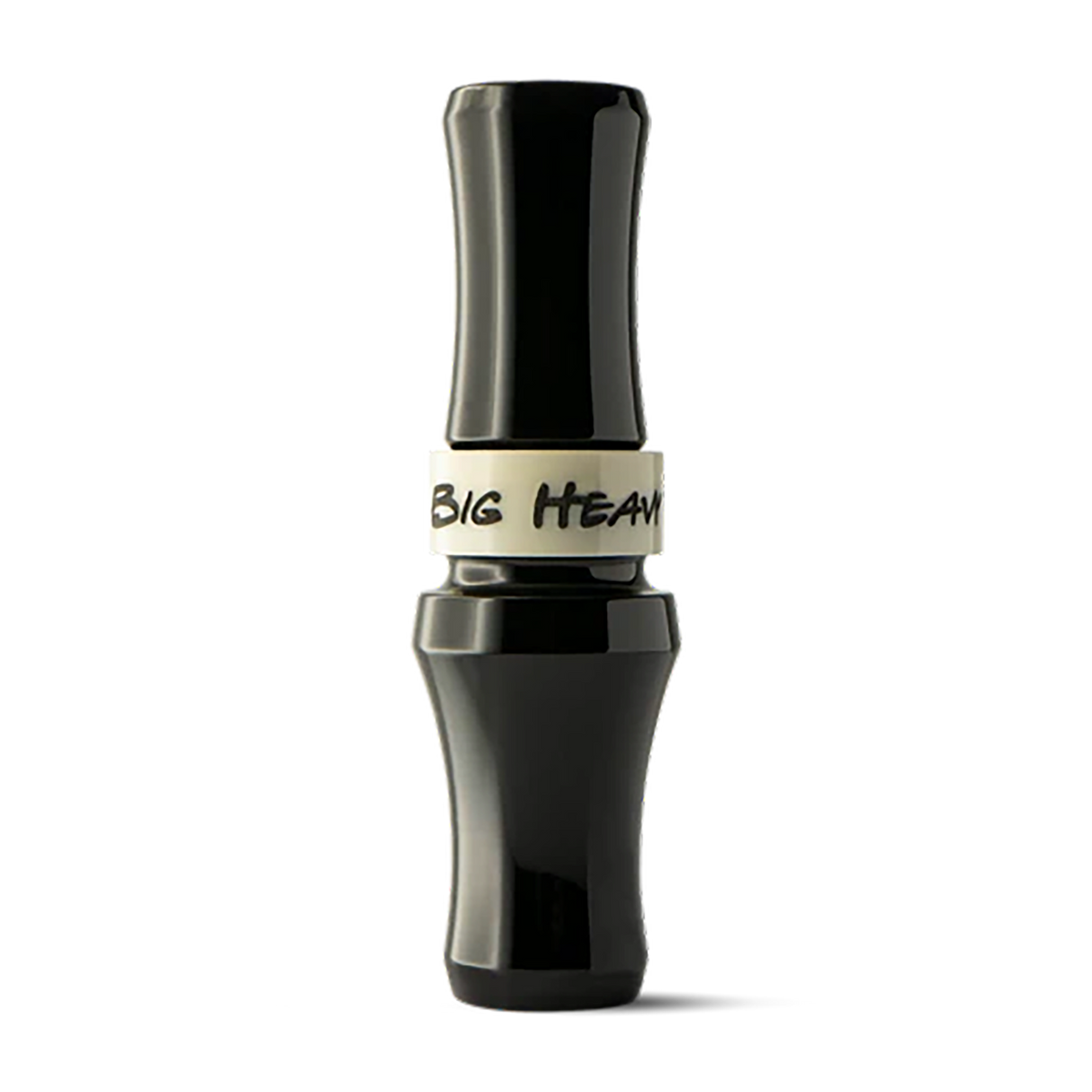 Rolling Thunder Game Call Big Heavy Short Reed Canada Goose Call - Matte Black Acrylic