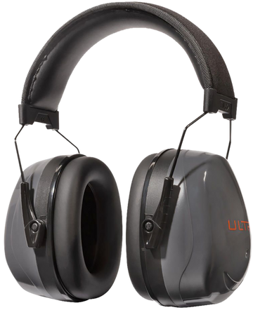 Allen 4124 Ultrax Heavy Sound 26 dB Gray Over-the-Head Earmuff