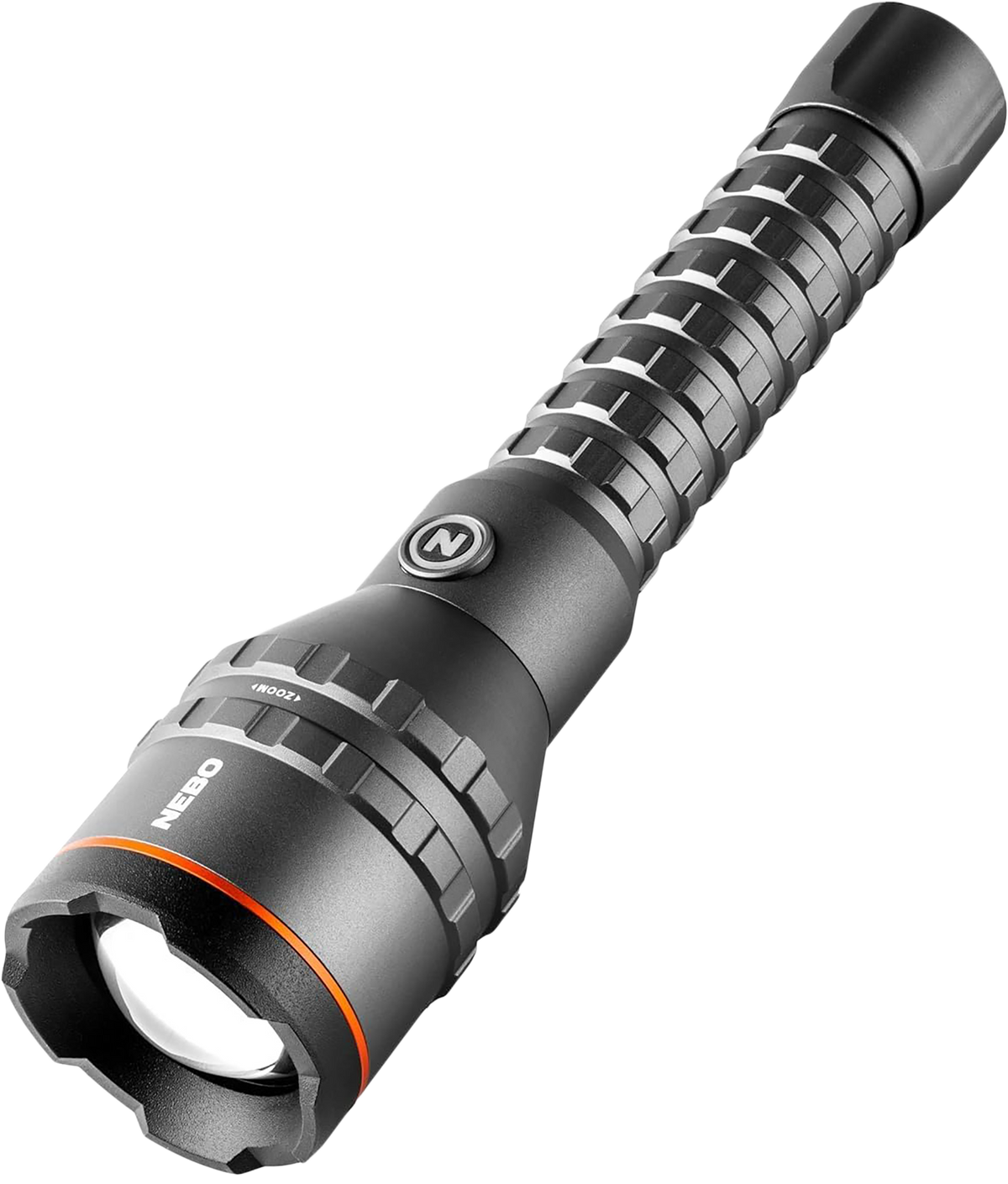 NEBO Davinci 10000L Rechargeable Flashlight 100/400/1,000 Lumens IP67 LED - Gray