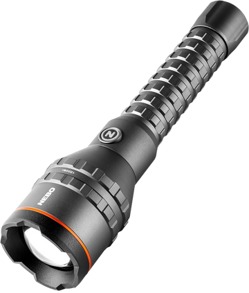 NEBO Davinci 10000L Rechargeable Flashlight 100/400/1,000 Lumens IP67 LED - Gray