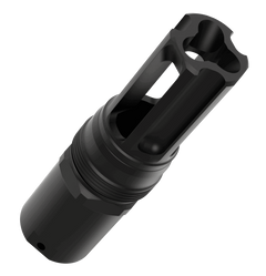 Liberty Precision Machine LPM-2007 Eclipse Pin & Weld Flash Hider 1/2x28 Black Stainless Steel 3.05"