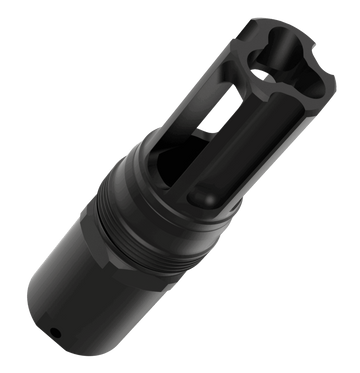 Liberty Precision Machine LPM-2007 Eclipse Pin & Weld Flash Hider 1/2x28 Black Stainless Steel 3.05"