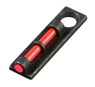 Hiviz FL2005R Flame Bead Replacement Shotgun Front Sight Black Red Fiber Optic - Universal Threads