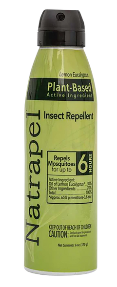 Natrapel Lemon Eucalyptus 6 oz Aerosol Insect Repellent - 6-Hour Protection