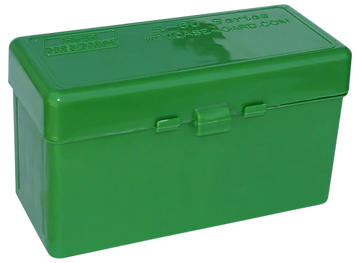MTM Case-Gard RM6010 Flip-Top .308 Win/.243 Win/.220 Swift 60-Rd Green Polypropylene Ammo Box
