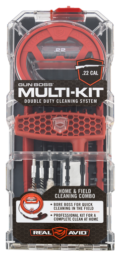 Real Avid Gun Boss Multi-Kit 22 Cal Rifle Cleaning Kit