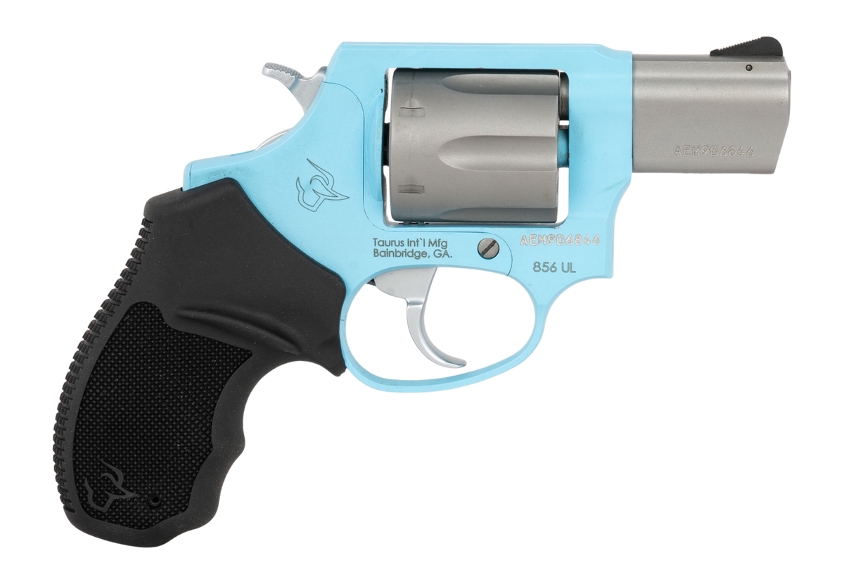 Taurus 856 Ultra-Lite 38 Special +P 2" 6-Shot DA/SA Revolver - Blue Raspberry Cerakote