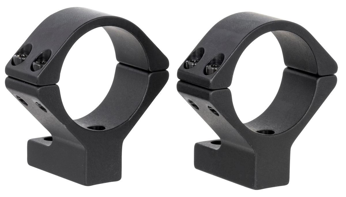 Talley 740759 Scope Mount/Ring Combo 30mm Tube Tikka T1/T1X Medium Rings 0 MOA - Black Anodized
