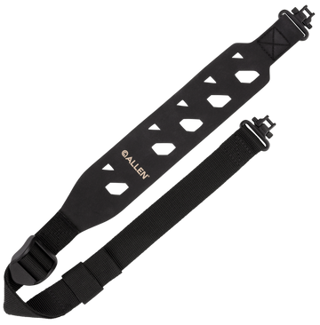 Allen 8535 Hyperlite Hypalon Black Adjustable Rifle Sling with Swivels 19"-40"