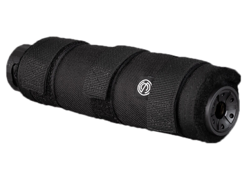 SilencerCo AC1984 High Temp Suppressor Cover 7.50" Black Nylon
