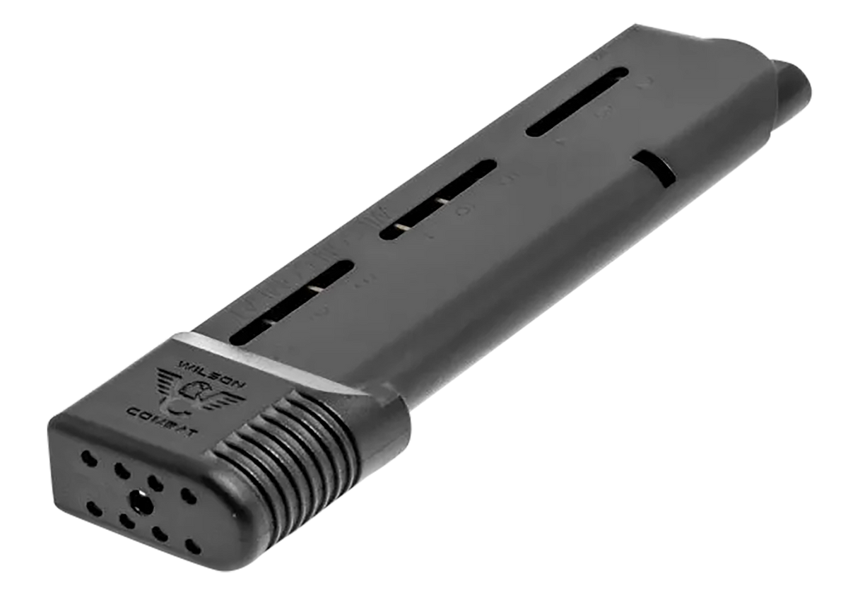 Wilson Combat ETM 1911 Elite Tactical 45 ACP 10-Rd Full-Size Pistol Magazine - Black Fluoropolymer