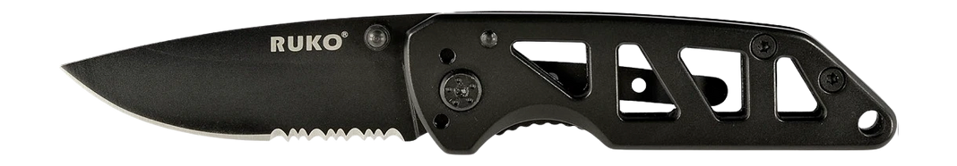 Rynoblade Knives RUKO RUK0162 440A TiN 2-1/2" Ti-Tact Folding Knife