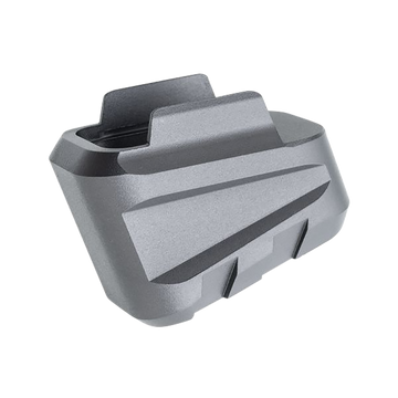 Tyrant CNC Sig P320 Magazine Extension +5 Grey Aluminum