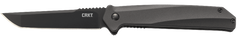 Columbia River Helical 3.52" Tanto D2 Black Aluminum Folding Knife