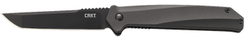 Columbia River Helical 3.52" Tanto D2 Black Aluminum Folding Knife
