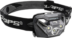 Cyclops HL500 500 Lumen 5W CREE LED Headlamp Red/White LED Black