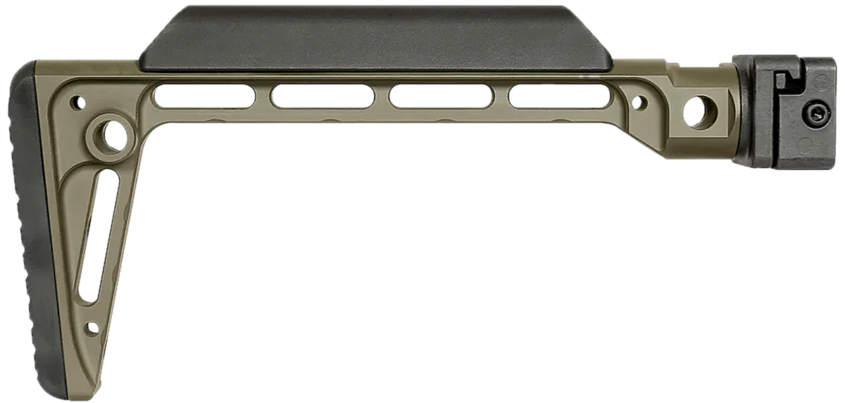 Midwest Industries Minimalistic Side Folding Stock - OD Green