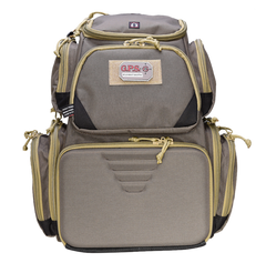 G*Outdoors 1611SC Sporting Clays Backpack Olive - Lockable Zippers, Rain Cover