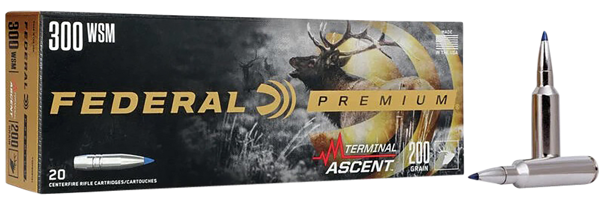 Federal Premium Terminal Ascent 300 WSM 200gr 20rd - Box or Case