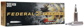 Federal Premium Terminal Ascent 300 WSM 200gr 20rd - Box or Case