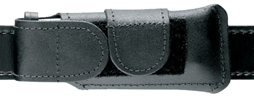Safariland 123832 Horizontal Single Mag Pouch Leather Black - Fits Glock 17/19/22/23/34/35