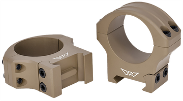 Warne 8520DE HyperLite 34mm Low Scope Rings - Dark Earth Cerakote