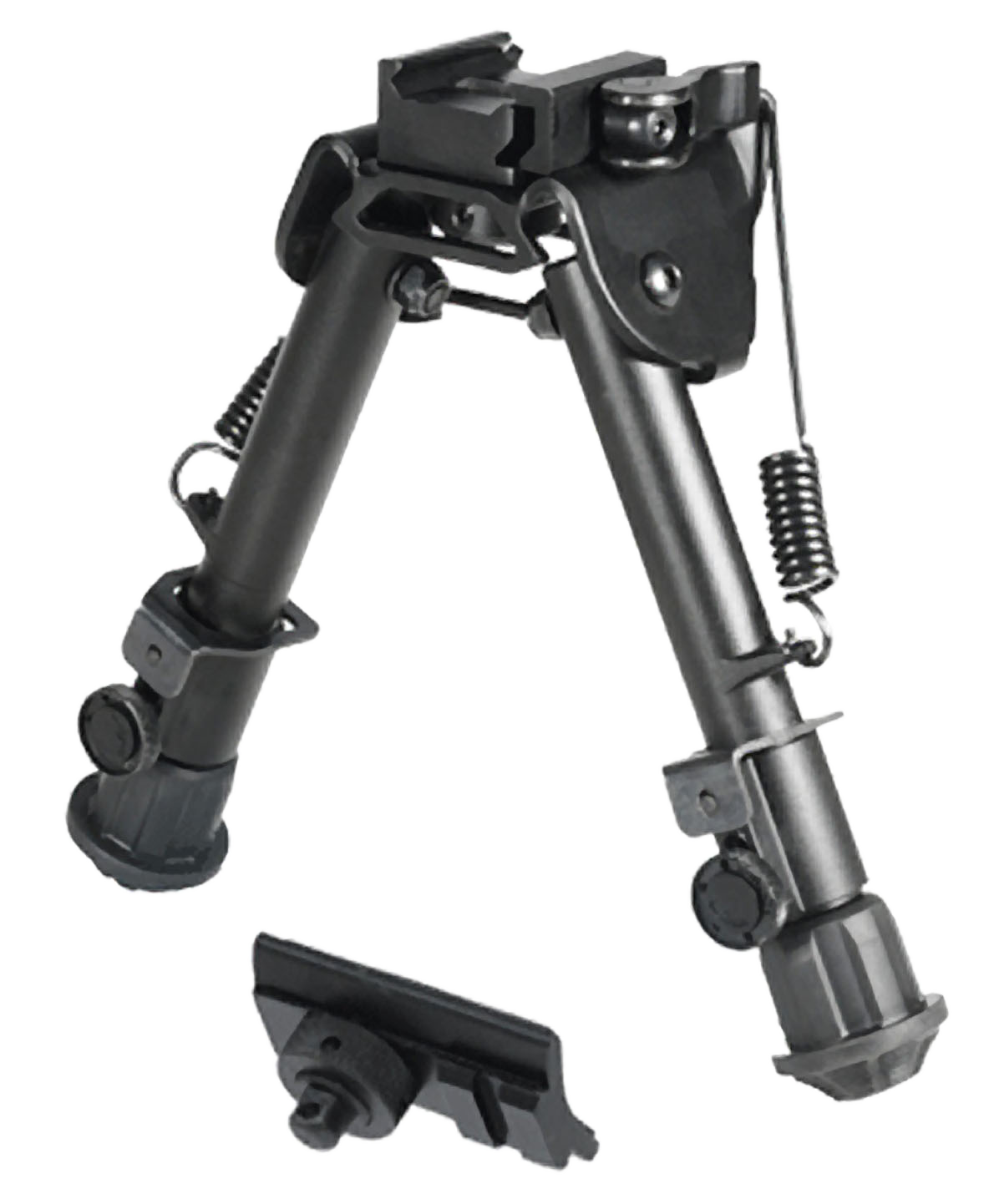 UTG TL-BP78Q Tactical OP Bipod 5.9-7.3" Black Metal QD Swivel Stud