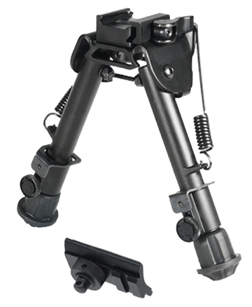 UTG TL-BP78Q Tactical OP Bipod 5.9-7.3" Black Metal QD Swivel Stud