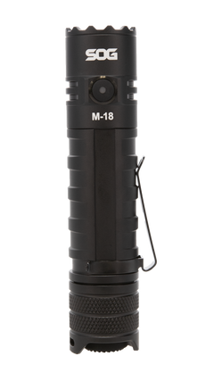 S.O.G M-18 1900 Lumen USB-C Rechargeable LED Flashlight - Black Aluminum