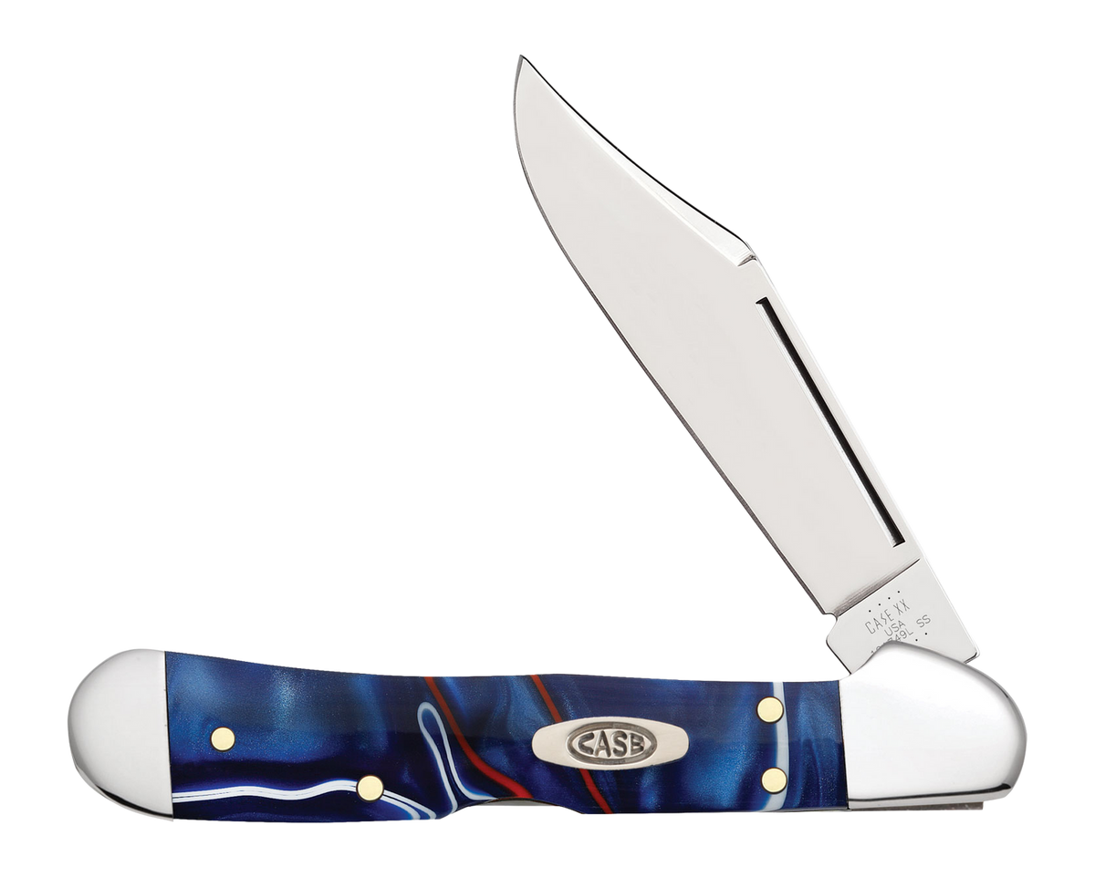 Case Mini CopperLock Patriotic Kirinite 2.72" Folding Knife