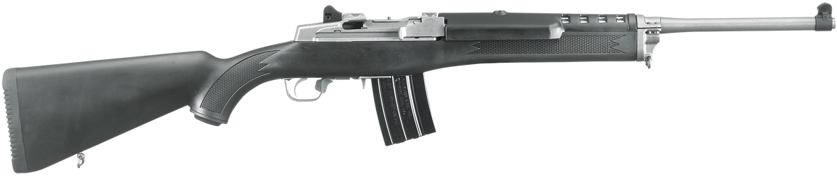 Ruger 5817 Mini-14 Ranch 5.56x45mm NATO 18.5" 20+1 Semi-Auto Rifle - Matte Stainless