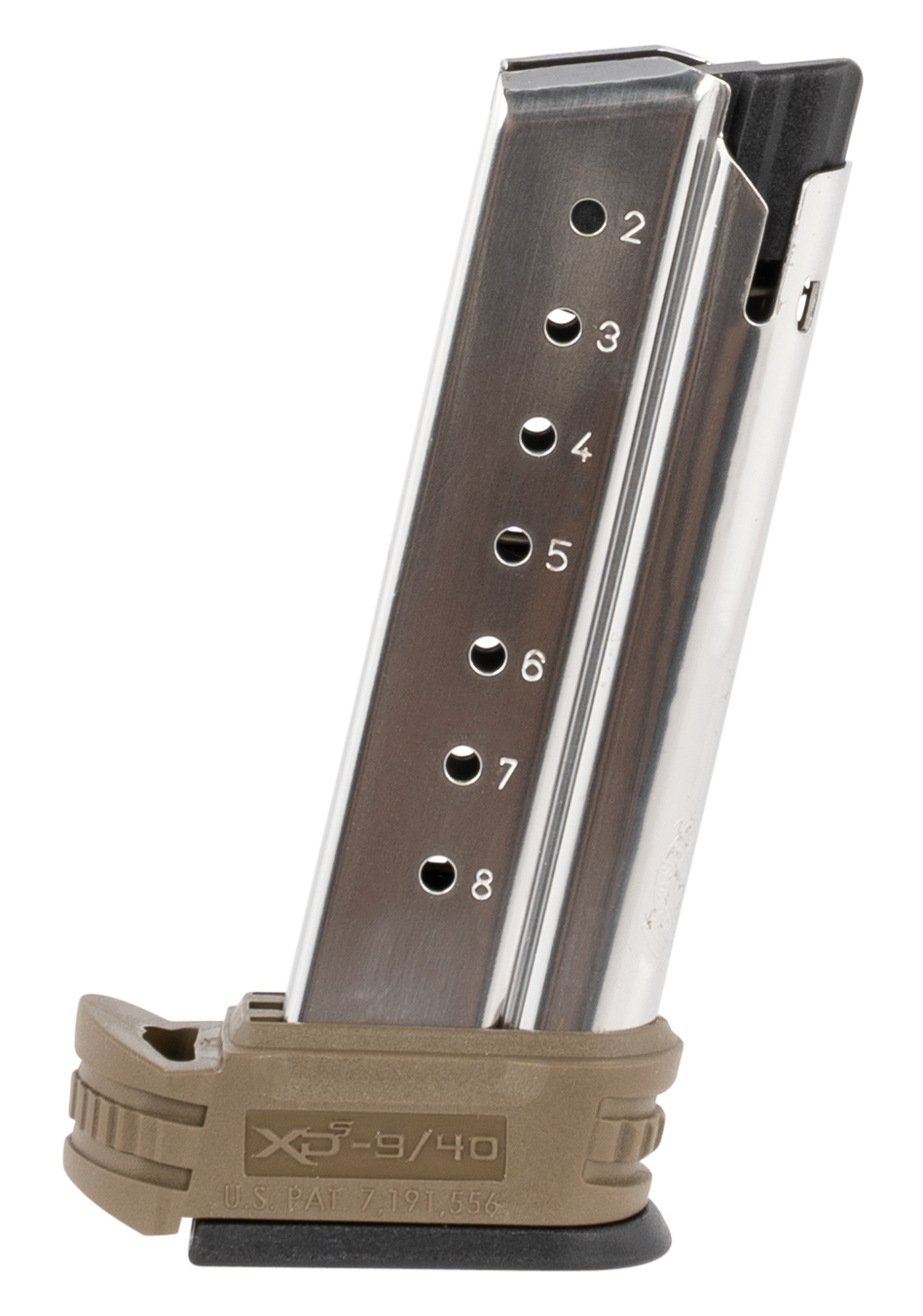 Springfield Armory XD-S 9mm Luger 8rd SS/FDE Magazine