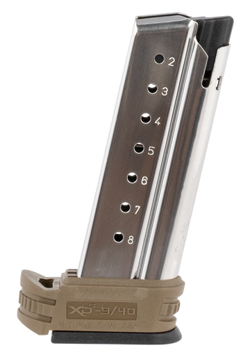 Springfield Armory XD-S 9mm Luger 8rd SS/FDE Magazine