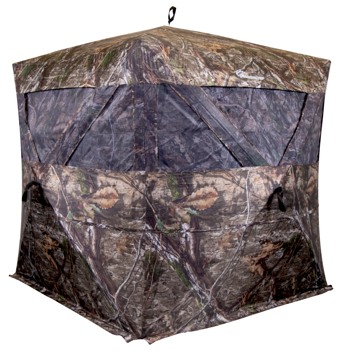 Ameristep Pro-Series Extreme Pentagon Ground Blind Mossy Oak Country DNA 66"x74" 300 Durashell Plus