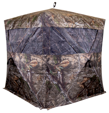 Ameristep Pro-Series Extreme Pentagon Ground Blind Mossy Oak Country DNA 66"x74" 300 Durashell Plus