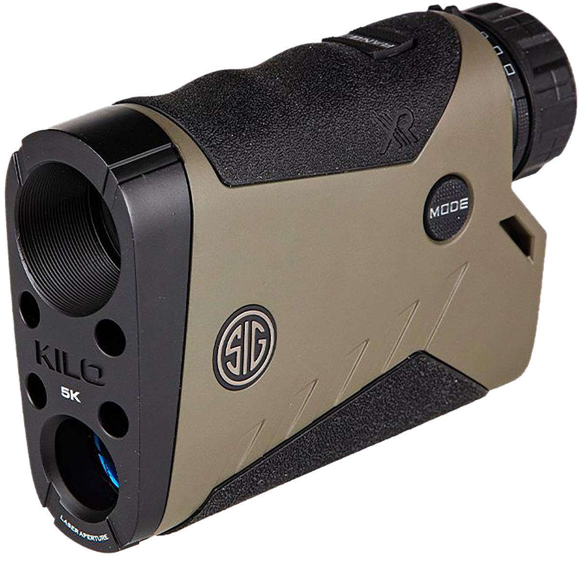 Sig Sauer Electro-Optics KILO5K 7x25mm 5000 yd Laser Rangefinder Monocular - Ranger Green