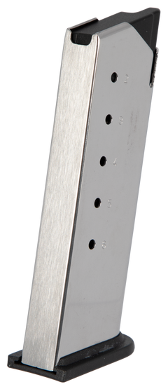 Springfield Armory XD-E 45 ACP 6-Rd Flush Fit Stainless Steel Magazine