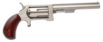 NAA SW4 Sidewinder 22 WMR 4" 5-Shot SAO Mini-Revolver - CA Compliant