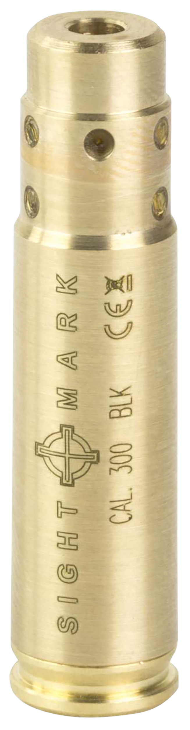 Sightmark SM39043 Boresight Red Laser 7.62x35mm/300 Blackout Brass - Battery & Case