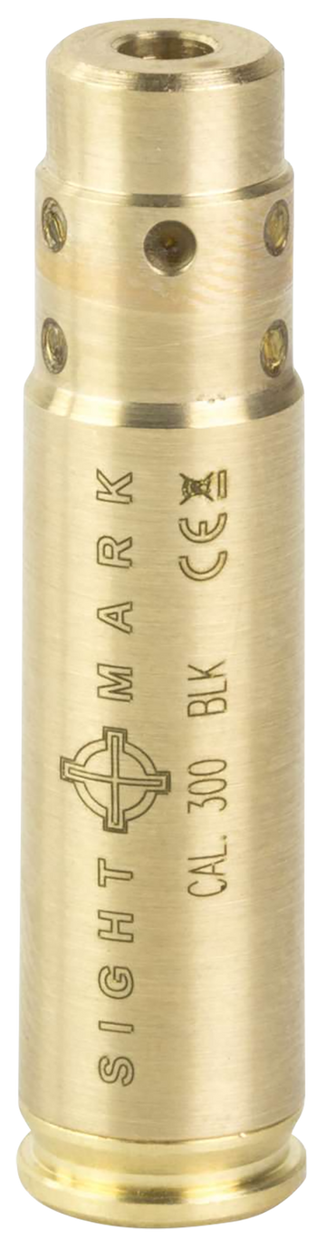 Sightmark SM39043 Boresight Red Laser 7.62x35mm/300 Blackout Brass - Battery & Case